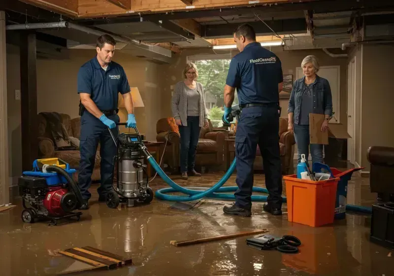 Basement Water Extraction and Removal Techniques process in Bremen, OH